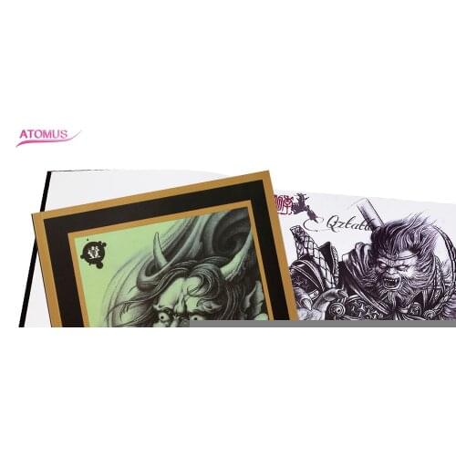 Tattoo book Small Pattern Professional tattoo flash Magazine Tattoo Manuscript Sketch body Tattoos Books Flash A4 size