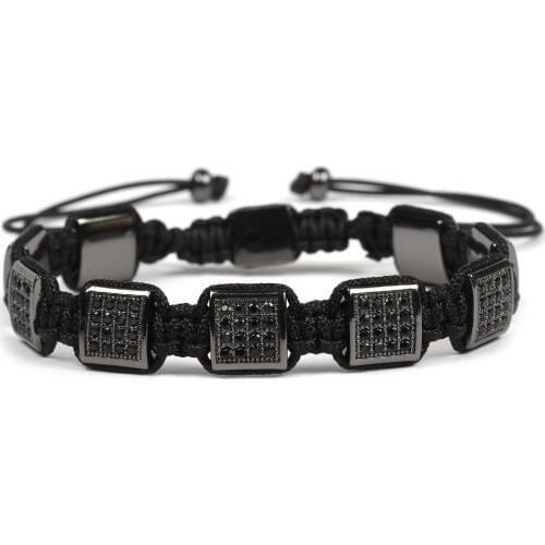 Charms Bracelet Men Jewelry Braiding Macrame Bracelets Pulseira Masculina Gift Erkek bileklik