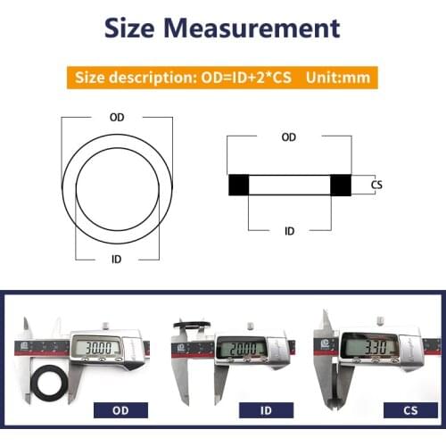 Black O-ring Gasket Nitrile Rubber NBR Corrugated hose faucet O-Ring Sealing Oil Gasket Washer waterproof temperature resistance