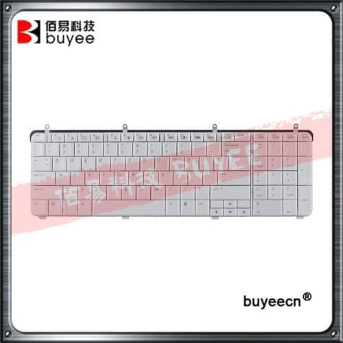 Black White Laptop US Keyboard For HP Pavilion DV7 DV7-2000 DV7-3000 US Keyboard 90% New