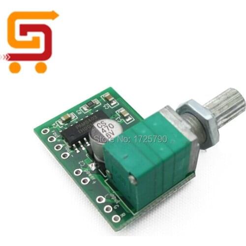 PAM8403 Digial Audio Amplifier Board Mini 5V 2 Channel 3W With Switch Potentiometer Volume Control USB Power