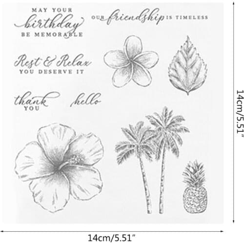 Pineapple /Fence Coconut Tree Carbon Steel Cutting Dies DIY Scrapbooking Photo Album Embossing Paper Cards Making Stencil Cards