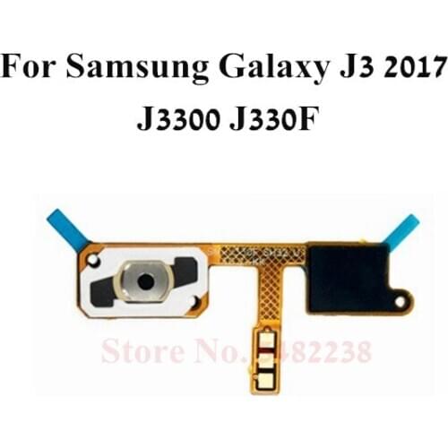 For Samsung Galaxy J3 2017 J3300 J330F Home button Back Return Sensor Flex cable menu key connector