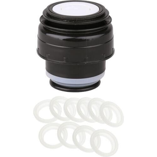 4.5cm/5.2cm Vacuum Flask Lid Thermoses Cover Stopper Outdoor Travel Cup Bullet Flask Covers with Silicone Sealing O-Rings Gasket