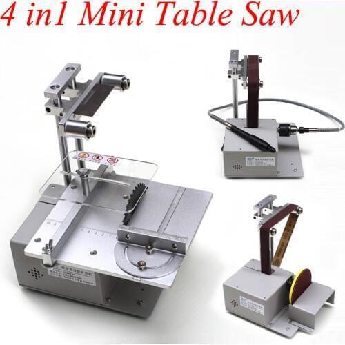 Micro-small small belt machine DIY micro polishing machine mini grinding machine multi-function cutting polishing polishing
