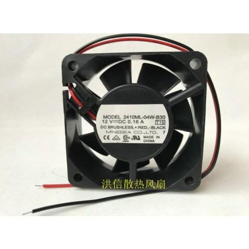 Original 6025 2410ml-04w-b30 DC12V 0.16A chassis power supply cooling fan