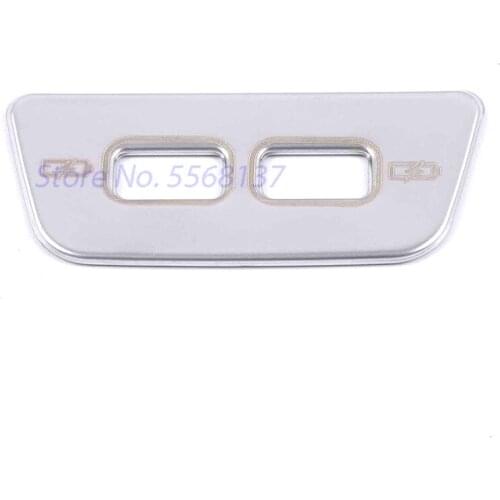 For Volkswagen VW Golf 8 MK8 R 2021 2022 Front Rear Cigarette Lighter Panel USB Sticker Trim Cover Interior Car Accessories