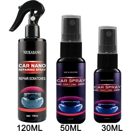 120ml Crystal Ceramic Car Coating Paint Care Nano Hydrophobic Coating Waterproof High Gloss Shine Liquid Polish Wax Car Supplies