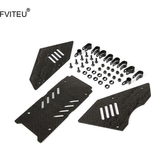 FVITEU carbon fiber body windows Dust Proof Window set For 1/5 Hpi baja 5b ss rovan king motor
