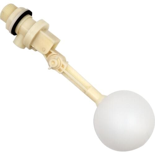 1/2" 3/4" Adjustable Float Ball Valve For Water Bowl Automatic Fill Float Ball Valve Water Control Switch For Water Tower Tank