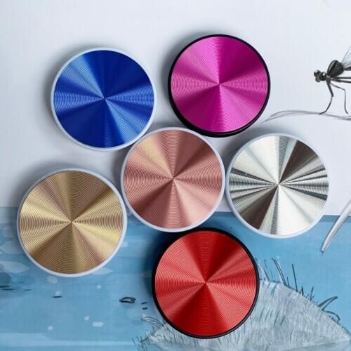 Round Phone Stand Metal Color Solid Design for Iphone New Trend Mobile Holder Car Or Desk Any Direction Universal