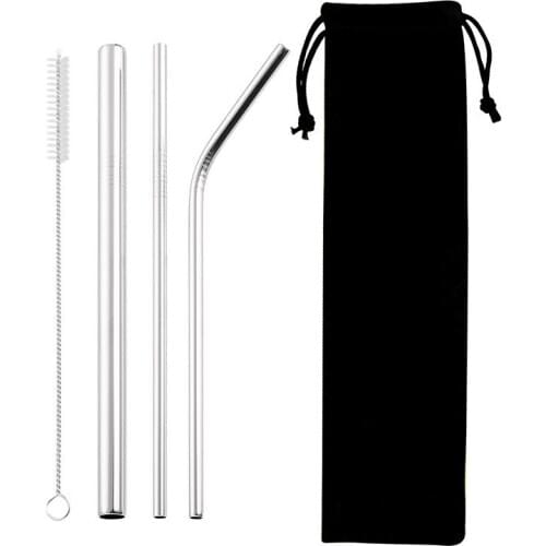 Metal Straws set Stainless steel straw Drinking Straws Food Grade Juicy Straws Mixed Colors Party Straws