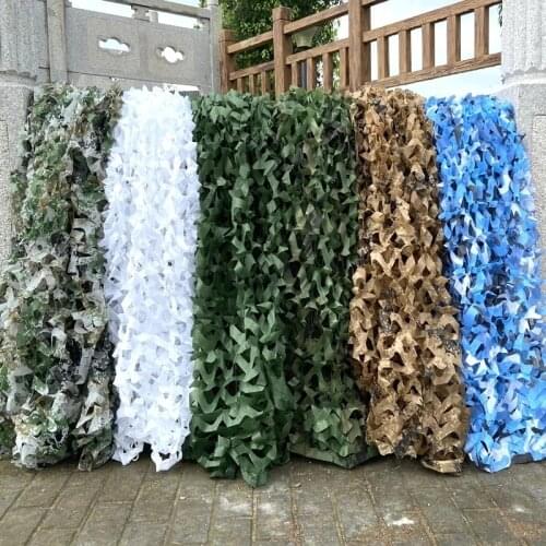 Military camouflage nets, car shade nets, suitable for garden and hunting decoration, Size can be customized