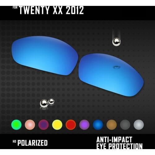 OOWLIT Lenses Replacements For Oakley Twenty XX 2012 Sunglasses Polarized - Multi Colors