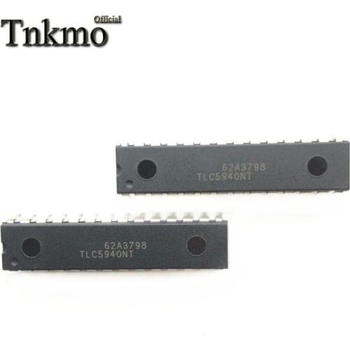 10-20PCS TLC5940NT TLC5940N DIP28 LED driver chip New and original