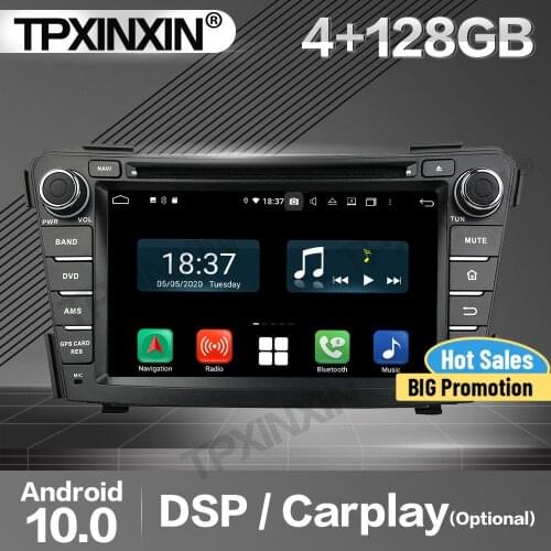 128G Carplay Car Radio 2 Din Stereo Receiver Android 10 For Hyundai I40 2011 2012 2013 2014 2015 2016 GPS Player Audio Head Unit