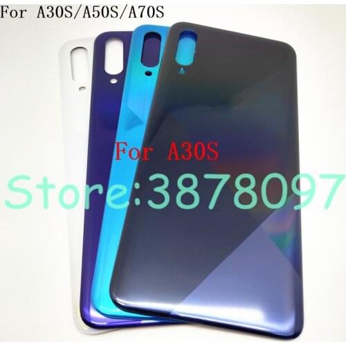 New Original Battery Cover For Samsung Galaxy A30s A307 A50s A507 A70s A707 Battery Back Cover Door Rear Cover With Logo