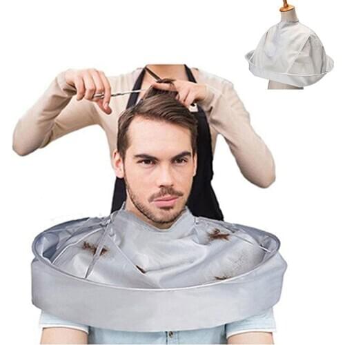 DIY Hair Cutting Cloak Umbrella Cape Cutting Cloak Wrap Hair Shave Apron Hair Barber Gown Cover Household Cleaning Protecter