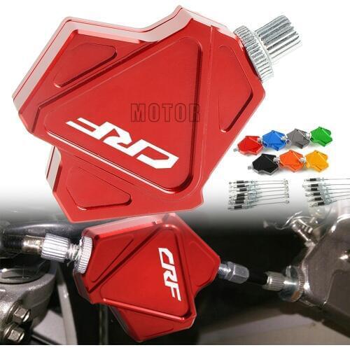 For Honda CRF CRF150 F/L/R CRF230F CRF250 F/L/M/R/X CRF450 R/RX/X CRF1000L Motorcycle Stunt Clutch Lever Easy Pull Cable System