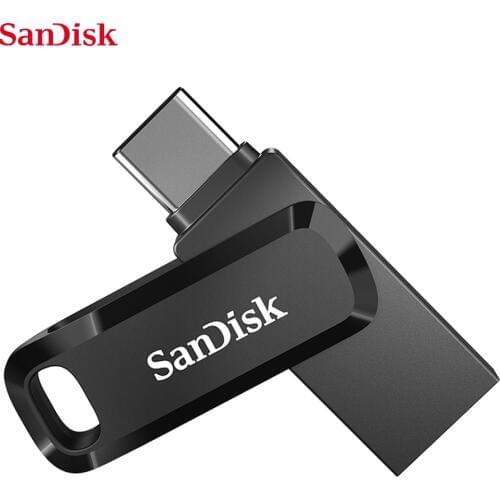 SanDisk OTG USB3.1(Type c) Flash Drive 512GB 256GB 64GB 32GB Mini U Disk 150M/s OTG Pendrive USB Type-C Stick Memory Stick SDDD3