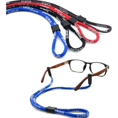 Hot Sale Antiskid Glasses Cord Sunglasses Sports Neck Cord High Quanlity Sports Adjustable Glasses Strap