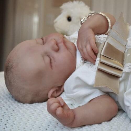 Reborn Baby Doll 48CM Handmade Baby Levi Lifelike Premie Baby Boy Soft Touch Reborn Dolls Drop Shipping