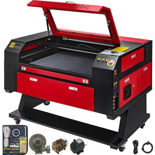 Ruida Laser Machine Cutter Engraver Cutting Machine 60W 220V For Wood Plastic Acrylic