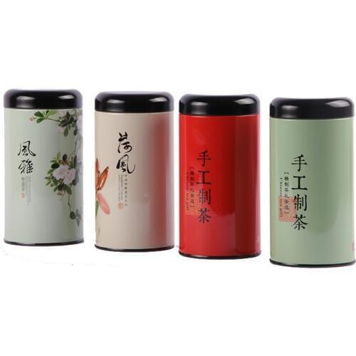 Xin Jia Yi Packaging Metal Paint Tin Box Recycled Round Rose Tea Storage Container Christmas Party Candy Package Boxes