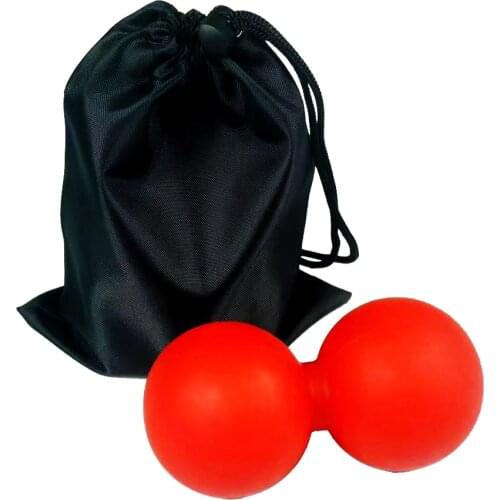 Peanut Massage Ball / Yoga Massage Ball - Best Trigger Point Ball, Myofascial Release, Yoga Therapeutics, massage ball