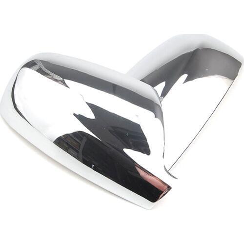 NEW-For Peugeot 307 Door Side Wing Mirror Chrome Cover Rear View Cap Accessories