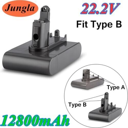 Original 22.2V 12800mAh ( Only Fit Type B ) Li-ion Vacuum Battery for Dyson DC35, DC45 DC31, DC34, DC44, DC31 Animal, DC35 Anima