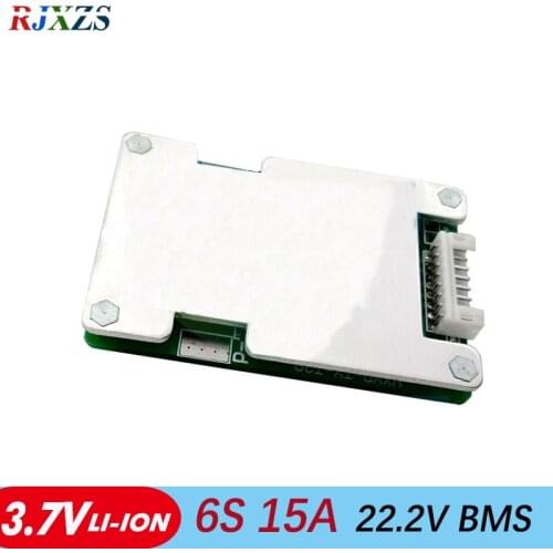 6S 15A Li-ion 21v Diy circuit board with balance bms pcm for li-ion battery pack