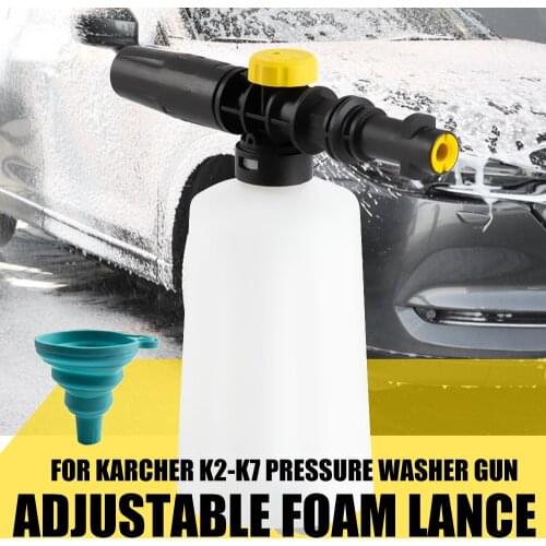 750ML Snow Foam Lance Car Foam Wash Snow Foam Generator for Karcher K Foam Nozzle Foam Cannon Soap Foamer High Pressure Cleaner