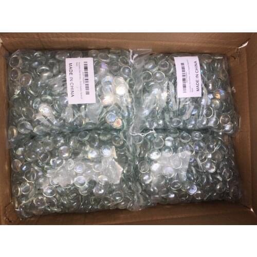 Clear Glass pebble for swimming pool-Spot Goods