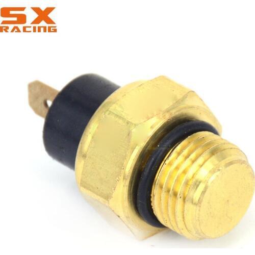Motorcycle Radiator Water Temperature Sensor Thermostat Fan Switch Replacement For HONDA Steed400 VT600 VT750 VRX400 Magan250