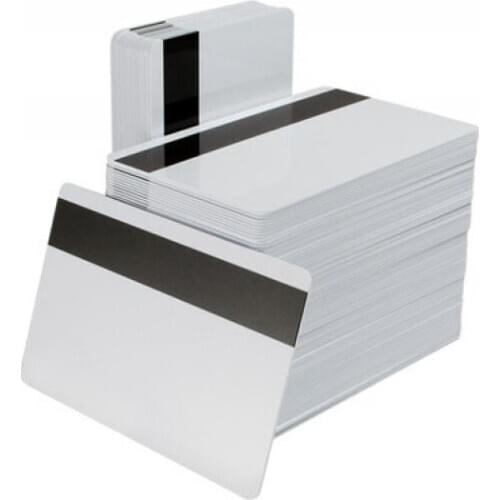 Credit card size hard plastic PVC magnetic stripe business card