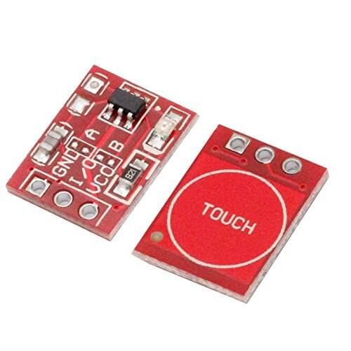 TTP223 Touchable Button Module Self-locking Capacitive Switch Single-channel Transformation SUNLEPHANT