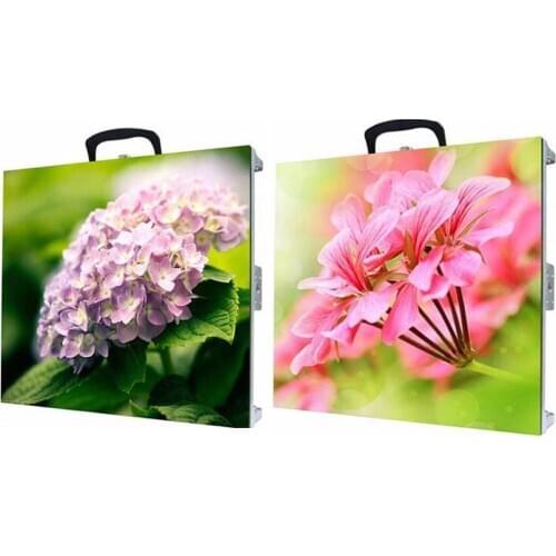 SMD3528 Indoor P6 96*96Pixels Die Casting Aluminum Cabinet 576×576mm RGB LED Display Screen For Stage Advertising Rental Stage