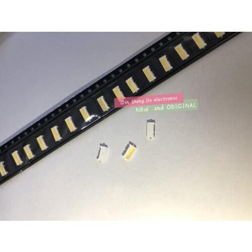 500PCS/Lot SMD Edge LED 7032 3V 0.5W 120mA Cool White For TV Backlight