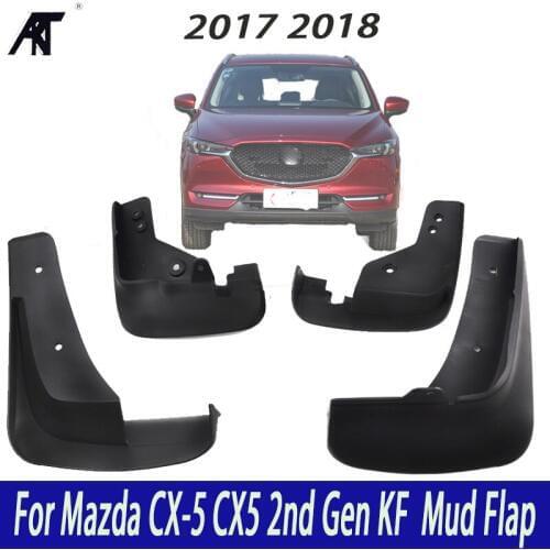 4PCS/set Front Rear Car Mud Flaps For Mazda CX-5 CX5 2nd Gen KF 2017 -2019 Mudflaps Splash Guards Mud Flap Mudguards Mud Flaps