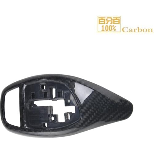 Gear Shift Knob Cover Carbon Fiber for all series e81 e90 f20 f22 f30 f32 f10 x3 x4 x5
