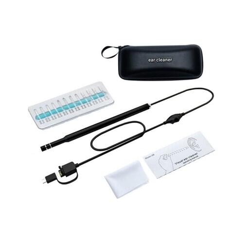 By dhl 20sets 3-in-1 USB Ear Cleaning Tool Android PC Visual Ear Spoon Multifunctional Earpick With Mini Camera Ear Cleaning new