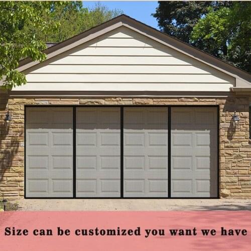 Mosquito net for door anti-mosquito magnetic can be customized large size door curtain suitable for garage fly screen door