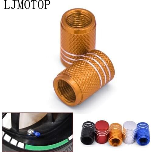 Motorcycle Accessorie Wheel Tire Valve Stem Caps CNC Airtight Covers For Honda CRF230F XR 230 250 400 125 CRM250R CRF250L CR80R