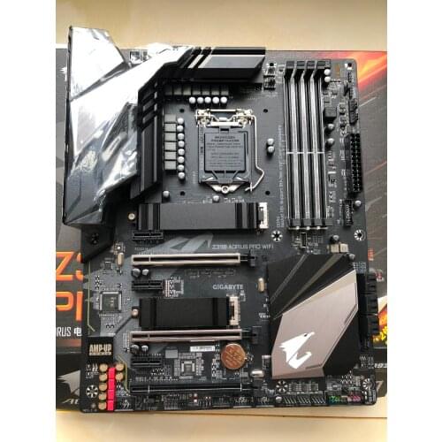 New Gigabyte Z390 AORUS PROWIFI original motherboard LGA 1151 DDR4 DVI VGA HDMI B360 E-sports game computer desktop motherboard