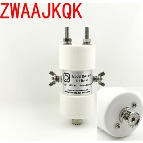NEW 1PC 1.8-54MHz 500W SSB, PEP 750W Shortwave Balun 1: 1 BAL-505 Antenna Barron