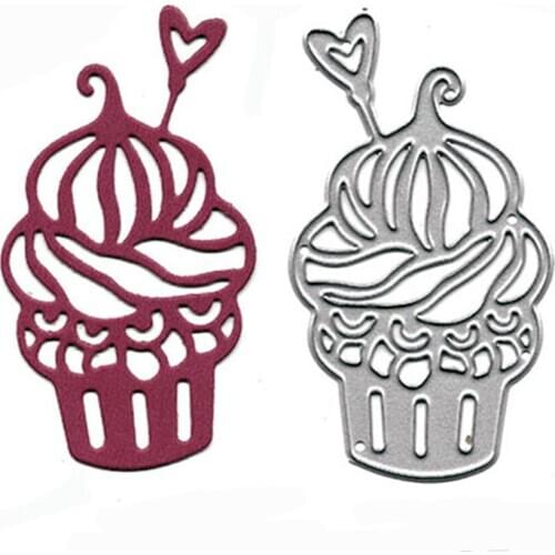 New Arrival Die Cuts Ice Cream Cutting Dies Metal DIY Handcraft Scrapbooking Card making Molds Embossing Stencil Stamping Dies