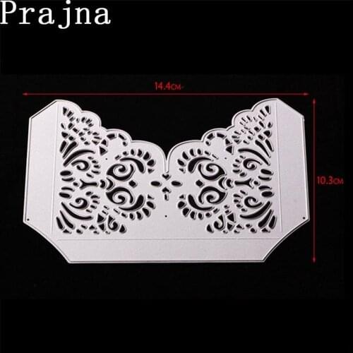 Prajna Iron Gate Frame Metal Cutting Dies Stencils For DIY Scrapbooking Album Decorative Embossing Paper Crafts Cards New 2018 D