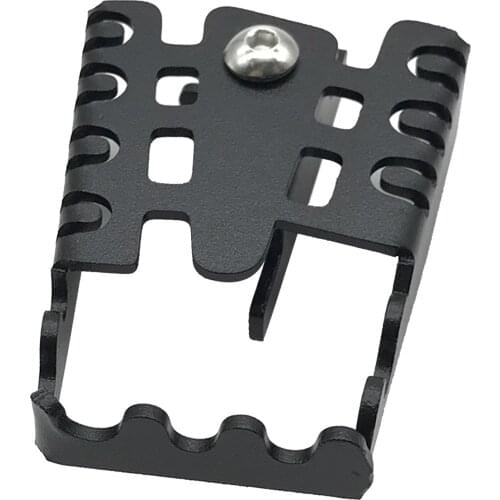 Anti Skid Rear Foot Brake Lever Pedal Peg Rest Pad Extension for