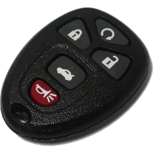 Remote Fob Key Keyless 5 Buttons Fit For Chevrolet Malibu Cadillac Keyless 315mhz Alarm